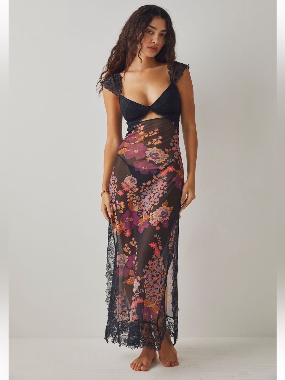 FREE PEOPLE Suddenly Fine Slip Dress